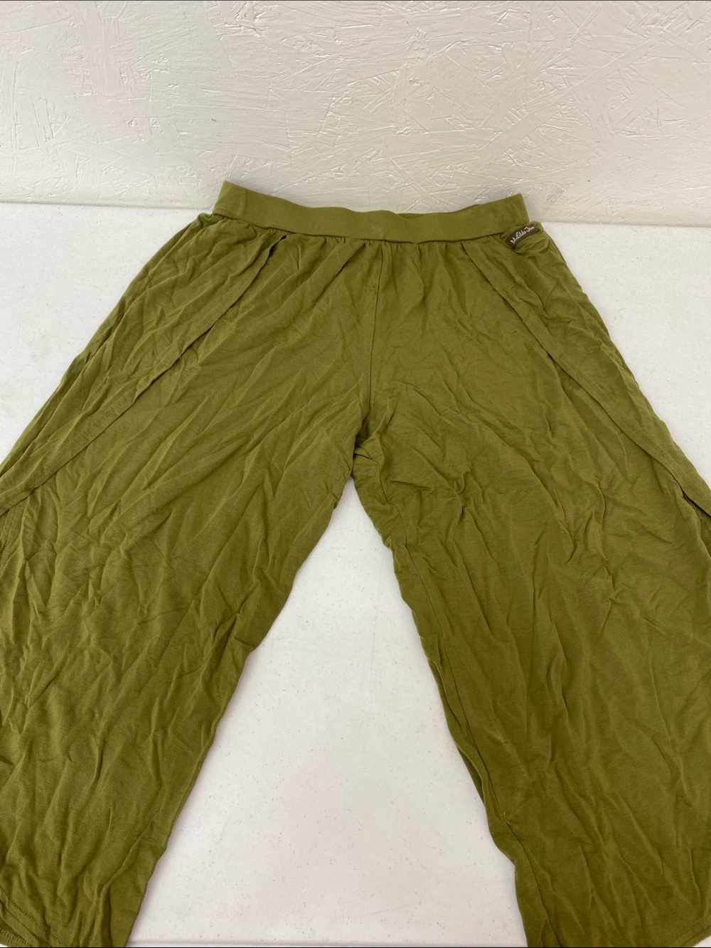 Matilda Jane olive green flare capris